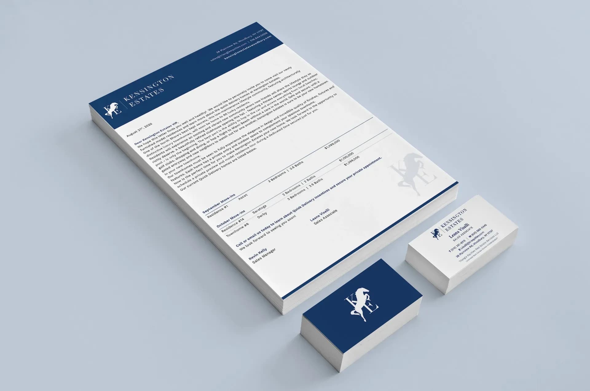 Letterhead and Corporate Brand Identity Design