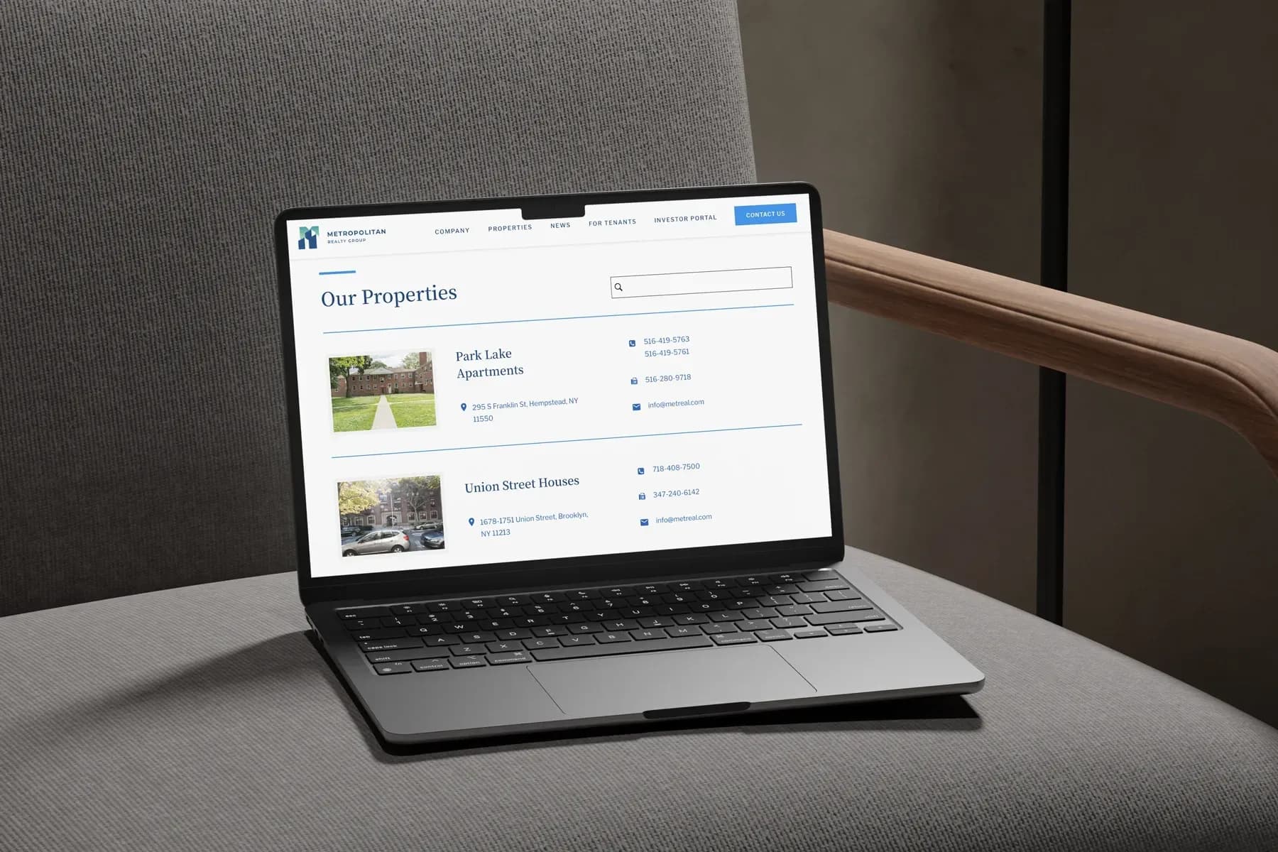 Commercial Real Estate Web Design and Development