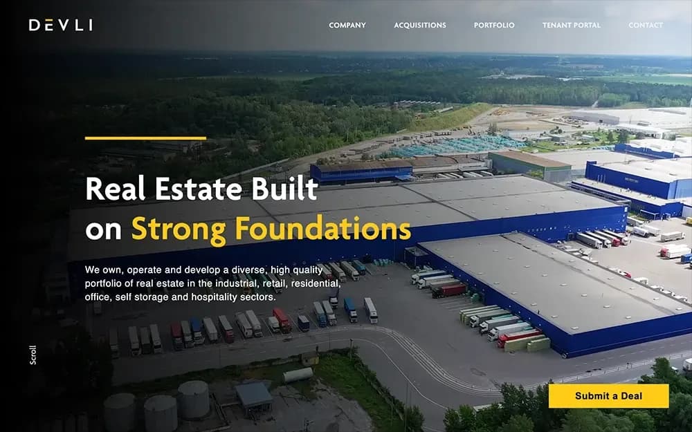 New York City Commercial Real Estate Web Designers