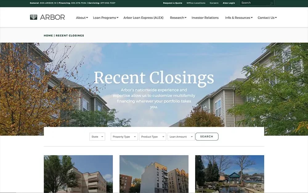 Long Island Commercial Real Estate Web Design
