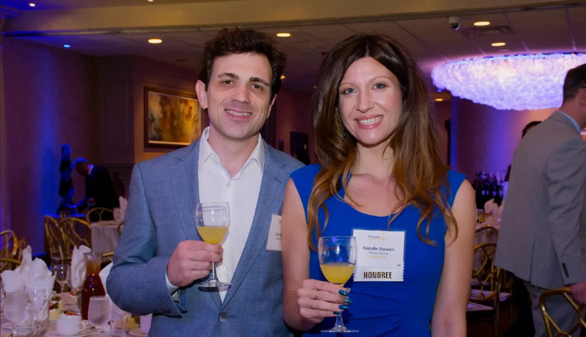 Dan and Natalie Bowen at a LIBN Event.