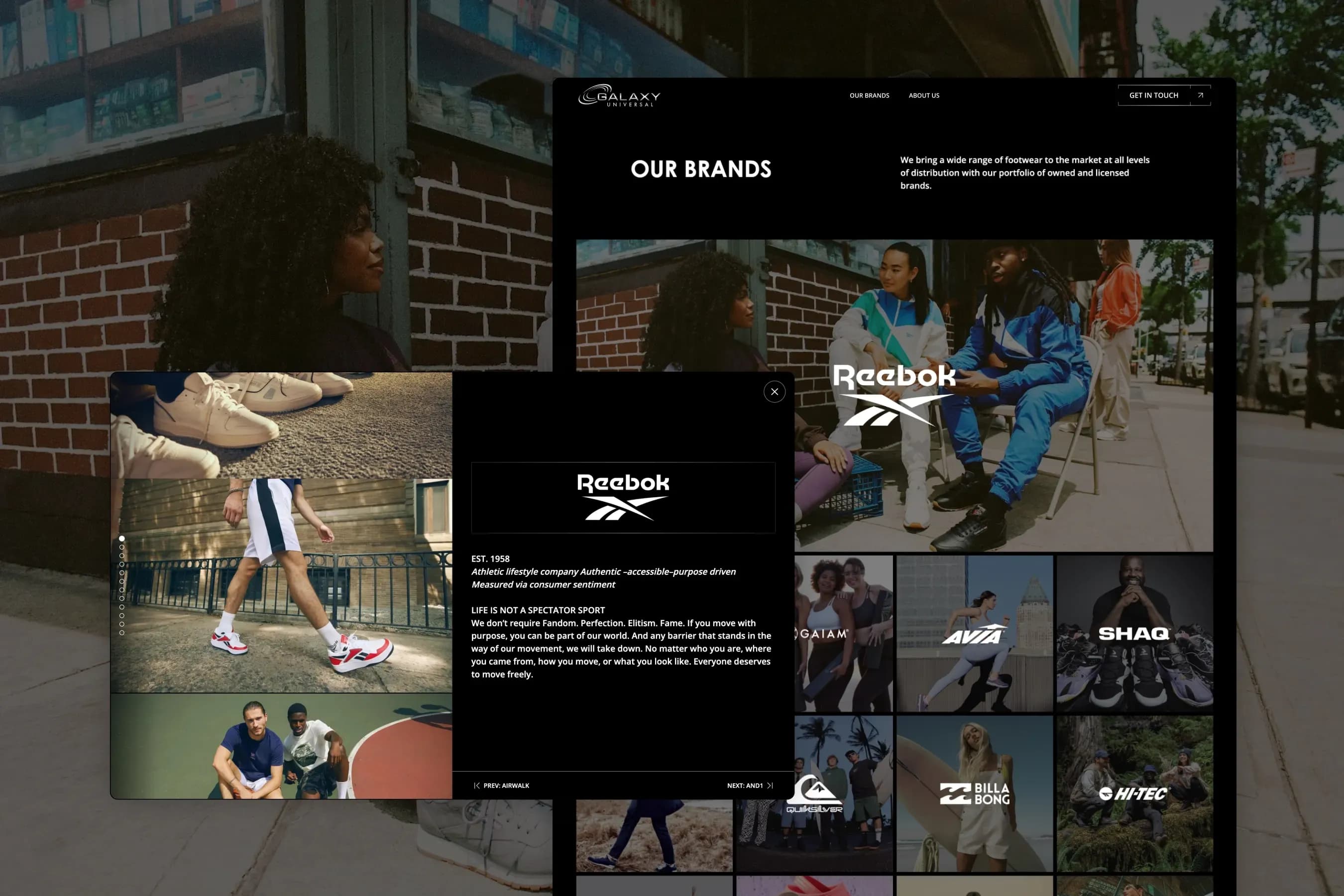 Galaxy Universal - Brand Portfolio Showcase