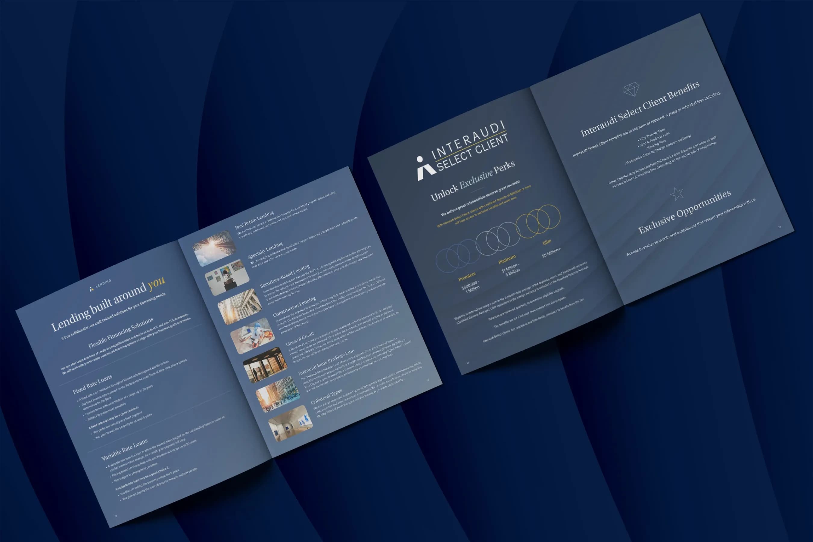Interaudi Bank Brochure Design 4