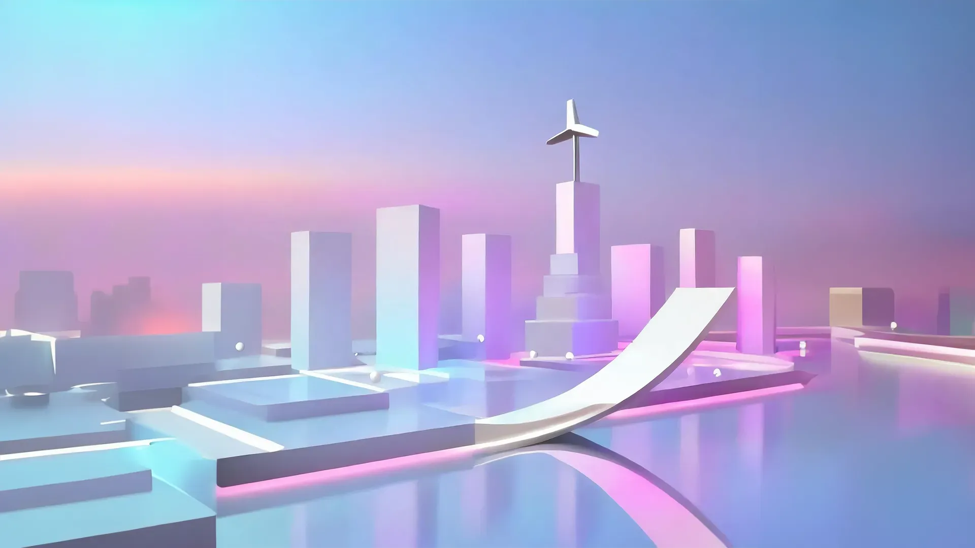 Abstract representation of digital strategy