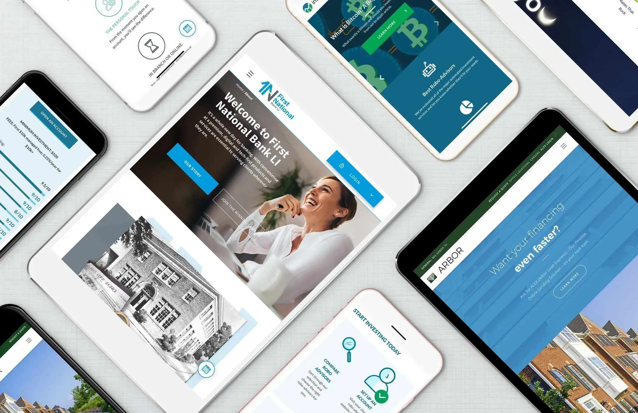 Bank Website Design and Development Services Website Design and Development Services Agency