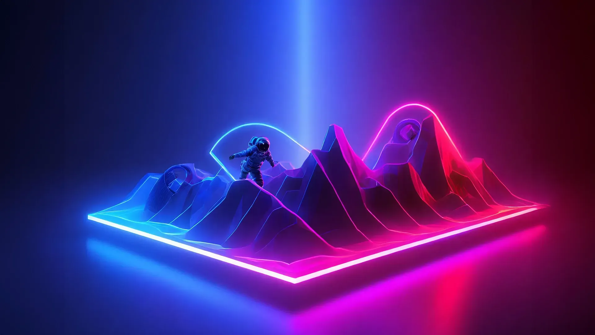 Modern digital landscape with various digital platforms and content management systems