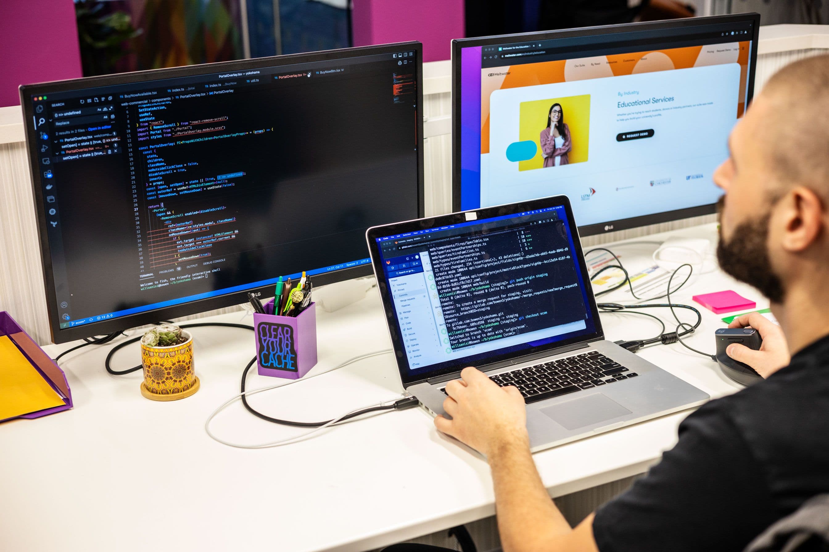 Web development process