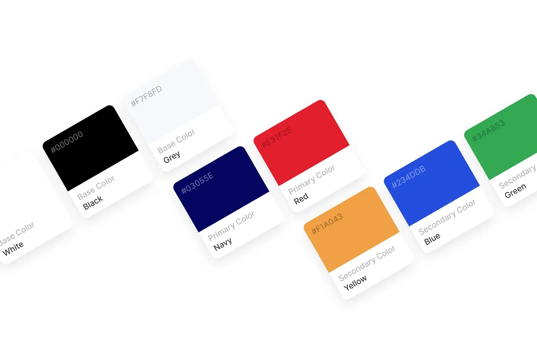 Walk On Web Design Project Color Palette