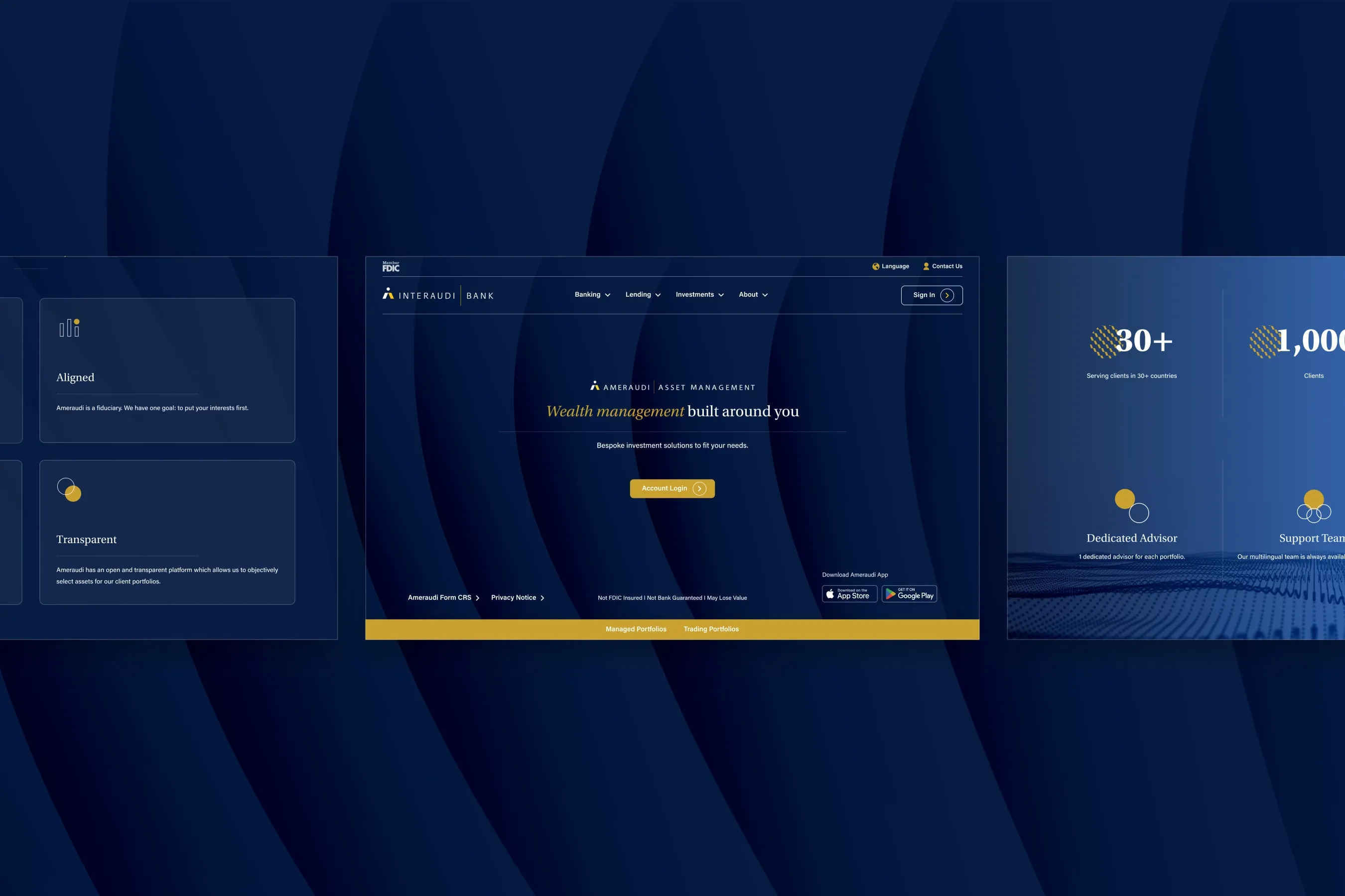 Interaudi Bank Website Investment Banking Web Design Interaudi Bank Website Investment Banking Web Design